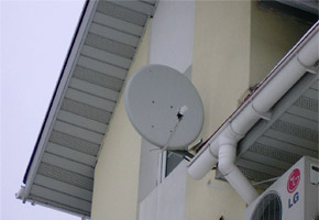 Примеры установки спутниковых антенн